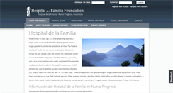 Desktop Screenshot of hospitaldelafamilia.com